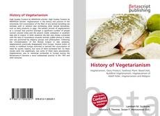 Portada del libro de History of Vegetarianism