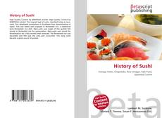 Portada del libro de History of Sushi