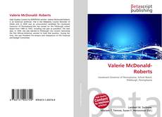 Bookcover of Valerie McDonald- Roberts