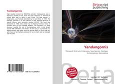 Portada del libro de Yandangornis