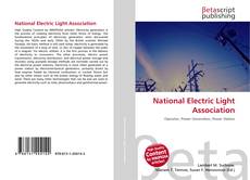 Bookcover of National Electric Light Association