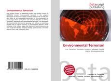 Bookcover of Environmental Terrorism