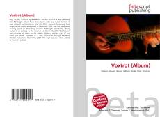 Portada del libro de Voxtrot (Album)