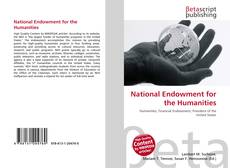 Portada del libro de National Endowment for the Humanities