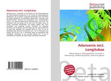 Adansonia sect. Longitubae kitap kapağı