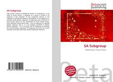 Capa do livro de SA Subgroup 