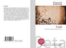 Portada del libro de S-unit