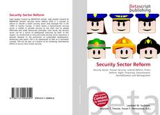 Portada del libro de Security Sector Reform