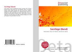 Borítókép a  Sacrilege (Band) - hoz