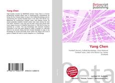 Portada del libro de Yang Chen