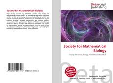Portada del libro de Society for Mathematical Biology