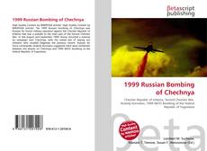 Portada del libro de 1999 Russian Bombing of Chechnya