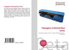 Bookcover of Voyageur Colonial Bus Lines
