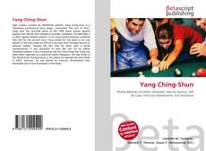 Portada del libro de Yang Ching-Shun