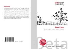 Buchcover von Sacriston