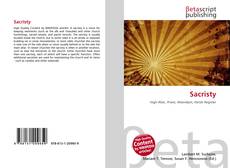 Buchcover von Sacristy