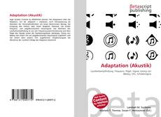Buchcover von Adaptation (Akustik)