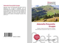 Adamello-Presanella-Gruppe kitap kapağı