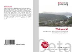 Portada del libro de Waksmund