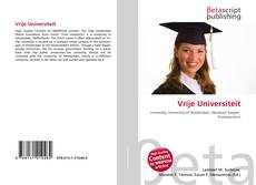 Portada del libro de Vrije Universiteit