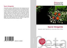 Portada del libro de Sacro Vergente