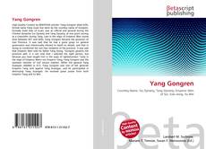 Yang Gongren kitap kapağı