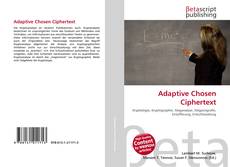 Borítókép a  Adaptive Chosen Ciphertext - hoz