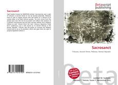 Bookcover of Sacrosanct