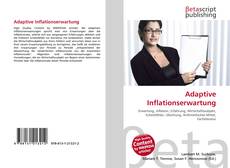 Portada del libro de Adaptive Inflationserwartung