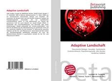Couverture de Adaptive Landschaft