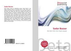 Bookcover of Sadar Bazaar