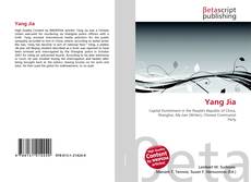 Buchcover von Yang Jia
