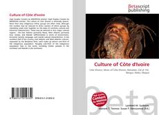 Buchcover von Culture of Côte d'Ivoire