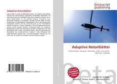 Buchcover von Adaptive Rotorblätter