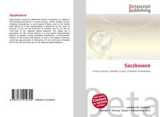 Buchcover von Saczkowce