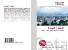Couverture de Robert E. Wade