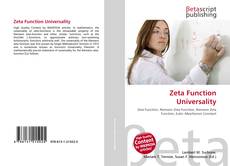 Couverture de Zeta Function Universality