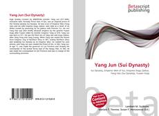 Buchcover von Yang Jun (Sui Dynasty)