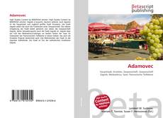 Capa do livro de Adamovec 
