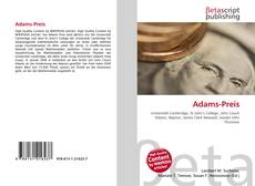 Borítókép a  Adams-Preis - hoz