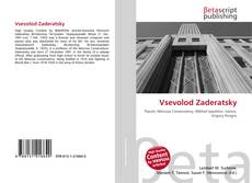 Bookcover of Vsevolod Zaderatsky