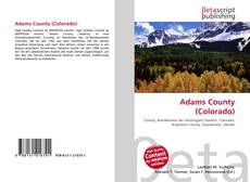 Buchcover von Adams County (Colorado)