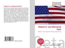 Buchcover von Robert E. Lee Memorial Park