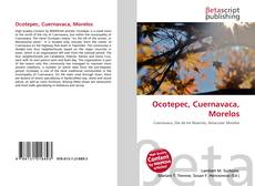 Buchcover von Ocotepec, Cuernavaca, Morelos
