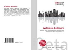 Buchcover von Walbrook, Baltimore
