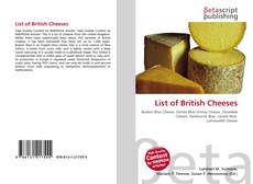 Capa do livro de List of British Cheeses 