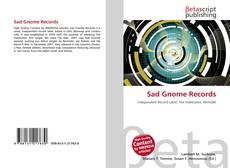 Capa do livro de Sad Gnome Records 