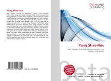 Buchcover von Yang Shao-Hou