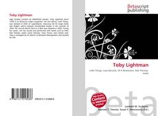 Buchcover von Toby Lightman
