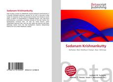 Capa do livro de Sadanam Krishnankutty 